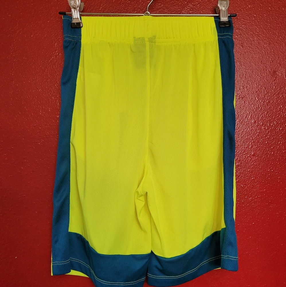 ⭐️ 3/$20 Nike: Boys' Bright Yellow and Teal Athletic Shorts: Size L